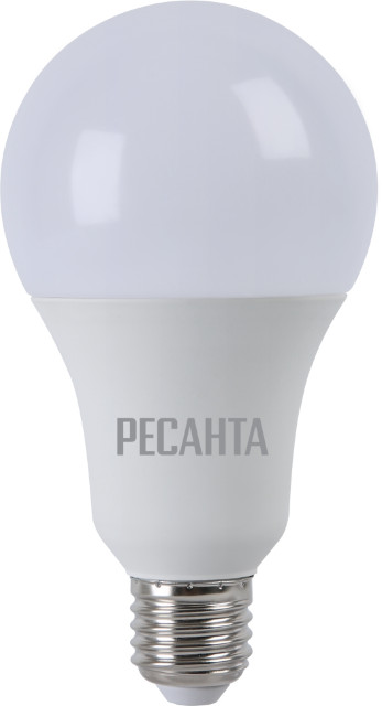 Лампа светодиодная РЕСАНТА LL-R-A80-20W-230-4K-E27 в Абакане