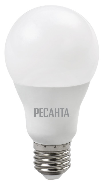 Лампа светодиодная РЕСАНТА LL-R-A65-15W-230-4K-E27 в Абакане